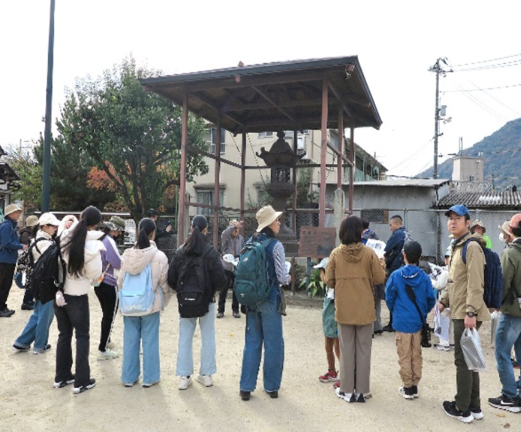 舟入堀・鉄燈籠